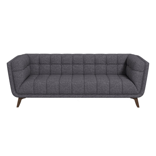 Addison Large Seaside Gray Fabric Sofa