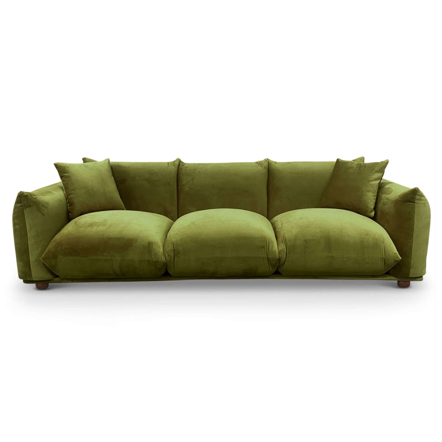 Arlo Olive Green Velvet Sofa