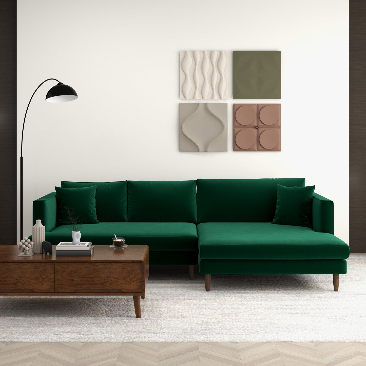 Blake L-Shaped Sectional Sofa Right Facing