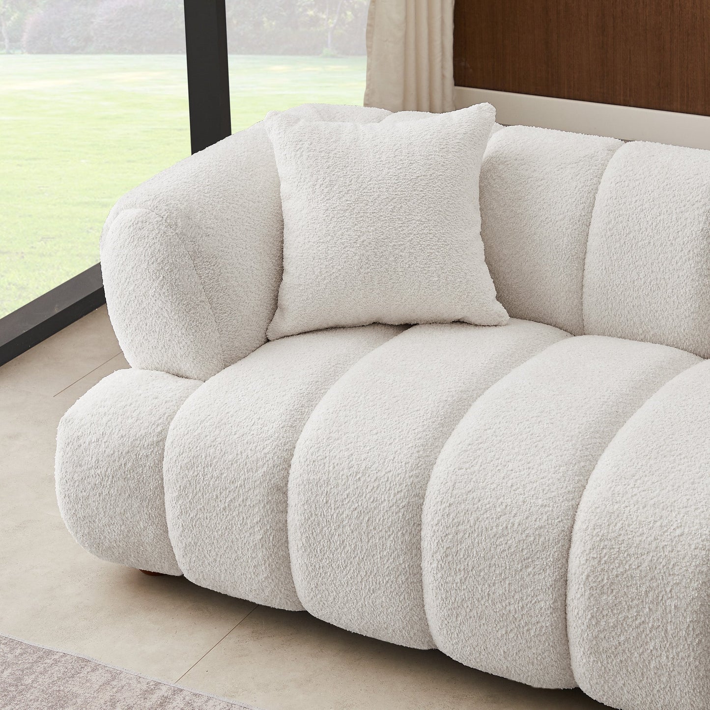 Jasmin  89.7'' Upholstered Sofa