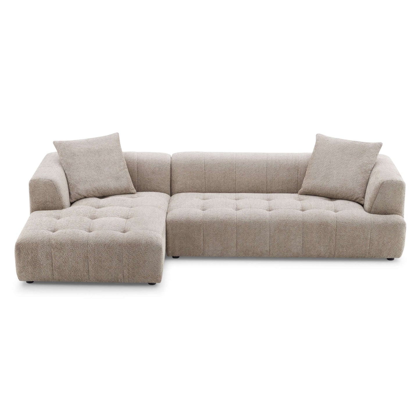 Kaynes  Boucle Sectional Sofa