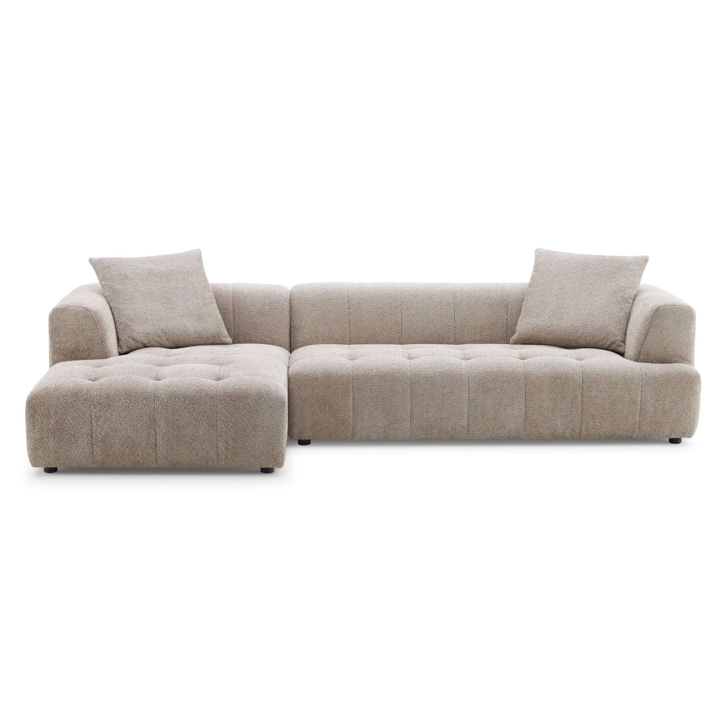 Kaynes  Boucle Sectional Sofa