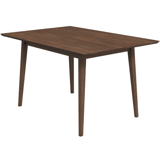 Mary Modern Style Solid Wood Rectangular Dining Kitchen Table 47"