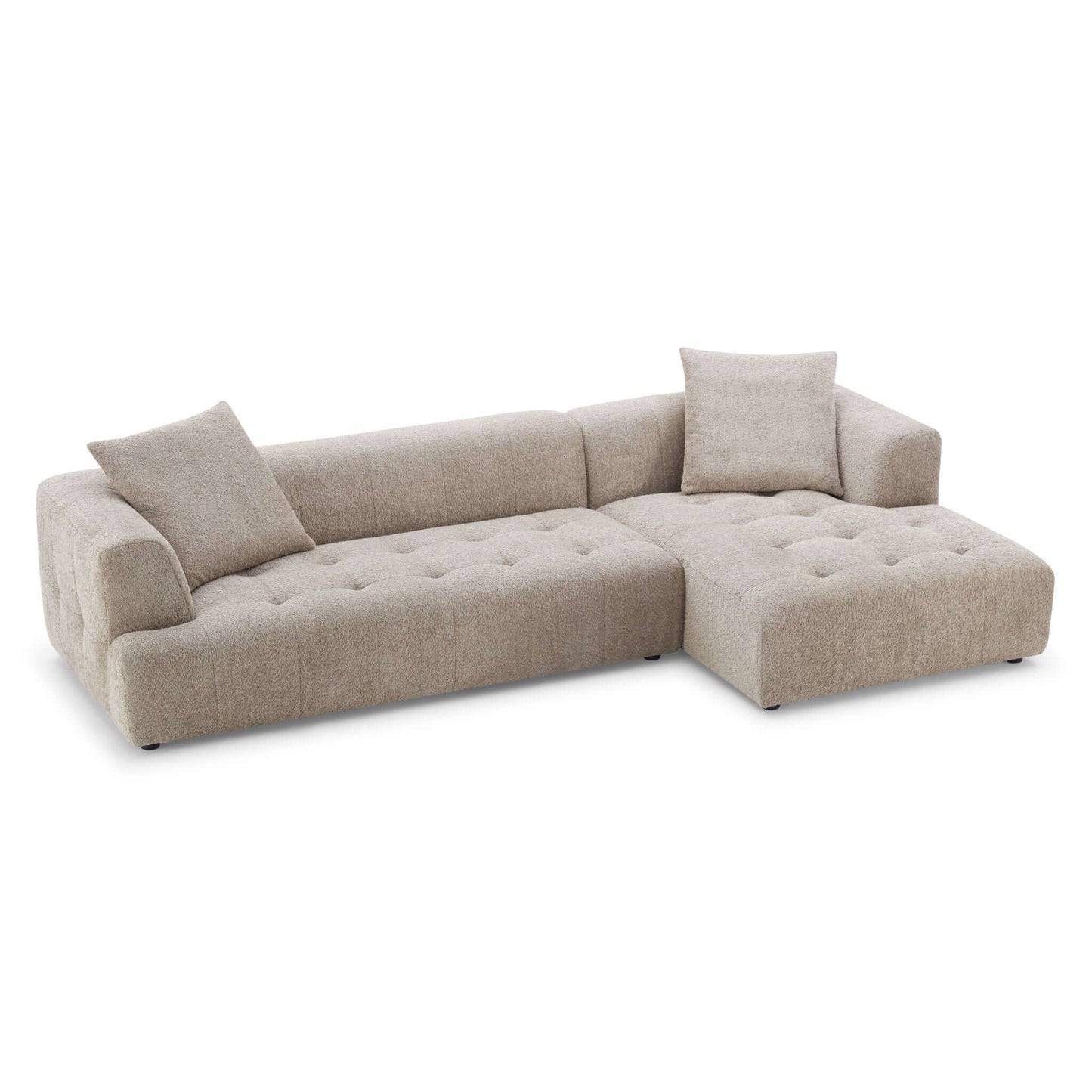 Kaynes  Boucle Sectional Sofa