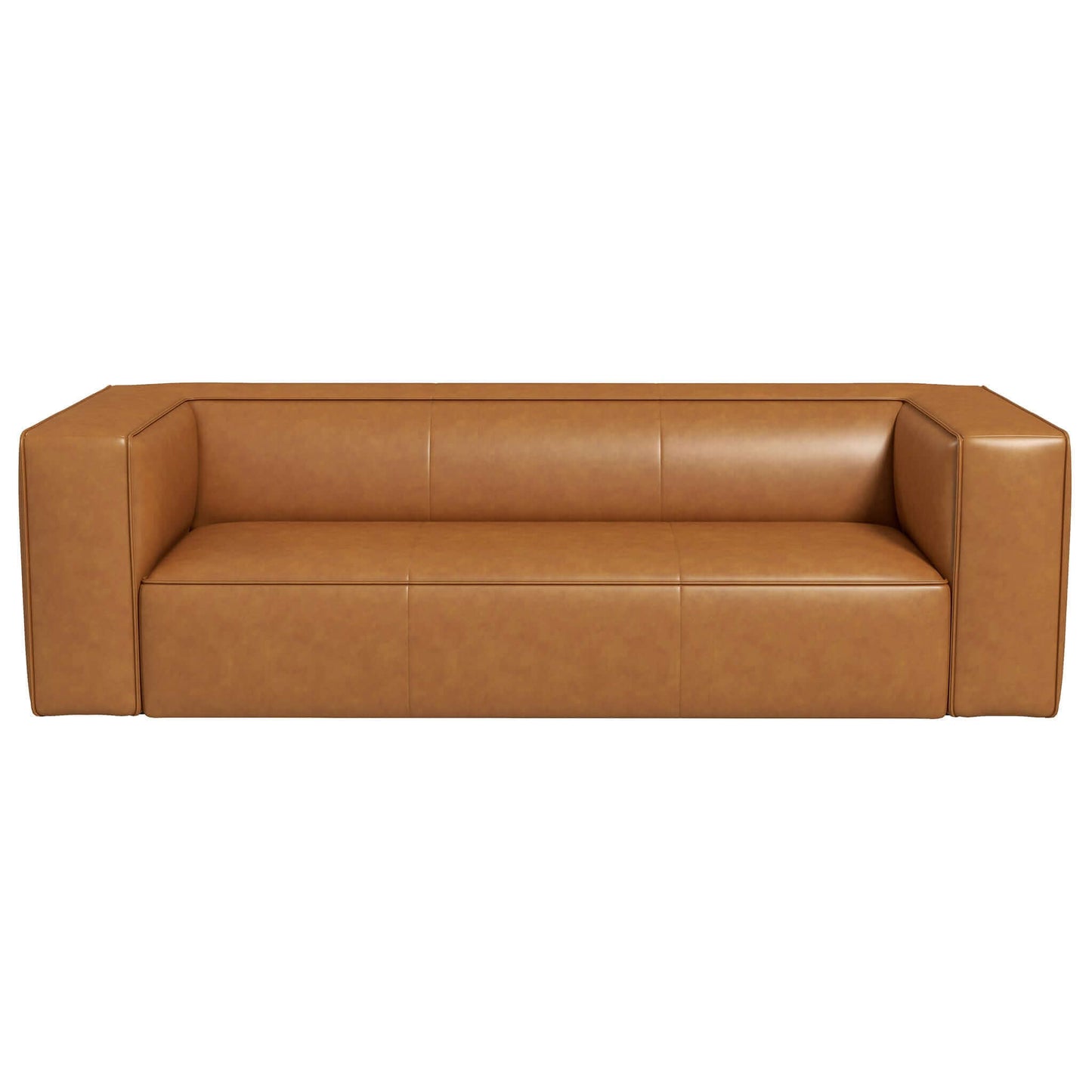 Colton  Tan Leather Sofa