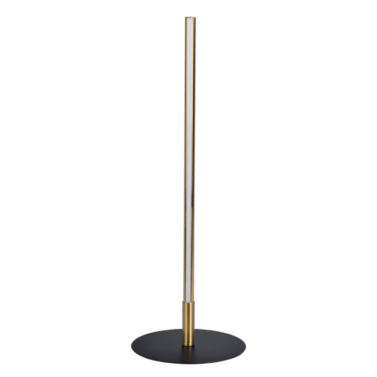 Dimond Black LED Table Lamp with On/Off Switch Round Metal Base - West Lamp